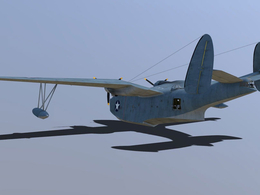 二战水手天空之眼水上巡逻轰炸机PBM 3 Mariner