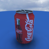 可乐罐3D模型 COKE CAN