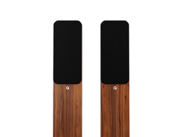 胡桃木落地音箱音响系统（Q Acoustics品牌）3D模型素材下载Walnut Floorstanding Spea