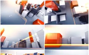 栏目包装作品《晚间新闻》Evening News