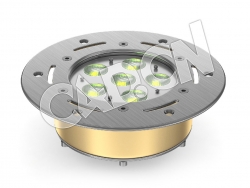 C4D水下潜水灯光秀设备模型 DTS LED Underwater Dive 6 FC with Stand