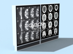 C4D医院X射线板医疗器械模型下载 X-Ray-Boards 3dmodel