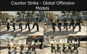 《反恐精英》 – 全球攻势3D模型Counter Strike – Global Offensive Models