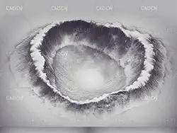 3张火山口置换贴图纹理 3 Crater Alpha Textures
