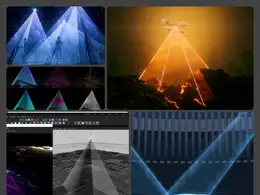 C4D激光扫描效果预设OC预设资产laser scaner v1.02 r20-23 [C4D/Octane/Physical/Xpresso]