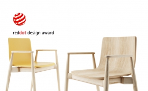 实木椅 餐椅C4D模型 Malmo Chair by Pedrali