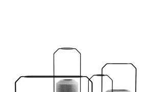 花瓶 混泥土花瓶C4D模型 Weight Vases