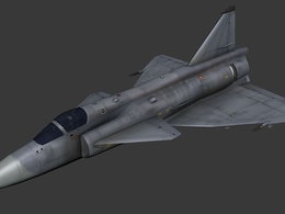 瑞典萨伯37战斗机Saab-37 Viggen cockpit