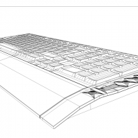 罗技键盘3D模型 Keyboard 3d models