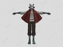 地痞灰狼角色 legosi-beastars