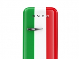 斯麦格FAB5意大利版立式冰箱3D模型素材下载FAB5 Italy Free Standing Refrigerator by