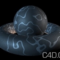 c4d材质：08 Plastica