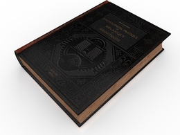 英文旧书C4D模型 Old Book 3d model