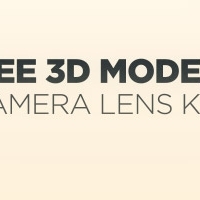 C4D的3D模型：镜头套装 Lens Kit