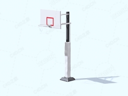 低面多边形篮球框 Basketball-Hoop