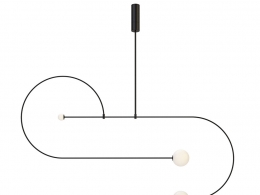 移动吊灯13号 (吊灯)3D模型素材下载Mobile Chandelier 13 by Michael Anastassiades