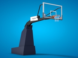 蓝球架C4D模型 Basket ball Hoop C4D