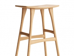 意饰家奥索吧台凳3D模型素材下载Osso Bar Stool by Ethnicraft
