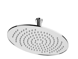 劳芬222x346毫米椭圆形嵌入式花洒3D模型素材下载Ceiling Oval Rain Shower Head 222 x