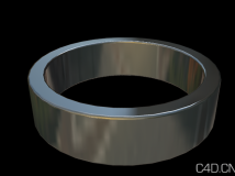 C4D材质：不锈钢材质 Stainless steel