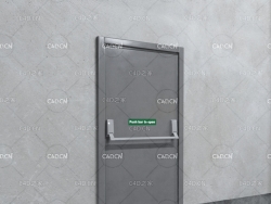 地下室仓库金属铁门 Doors