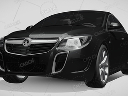 沃克斯豪尔徽章vrx运动旅行车2013款C4D汽车模型下载