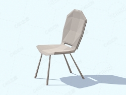 低面多边形椅子 Chair