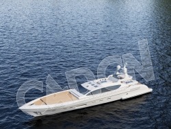 C4D小型游艇 yacht 3d model