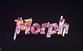 外国网站一个粒子变形文字的教程，很炫的效果！