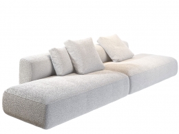 舒适模块沙发1号 (组合沙发)3D模型素材下载Cosy Modular Sofa 1 by MDF Italia