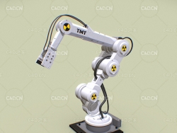 C4D工业机械臂模型 Robotic Arm