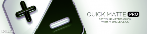 C4D快速遮罩插件Quick Matte Pro for Cinema 4D v0.9版本