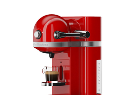 红色浓缩咖啡机c4d模型下载Red Espresso Machine