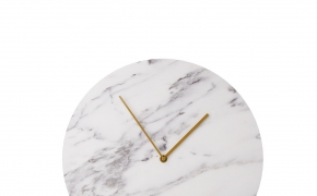 大理石墙钟C4D模型 Marble Wall Clock