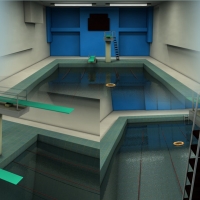 游泳池3D模型：3D Pool Model