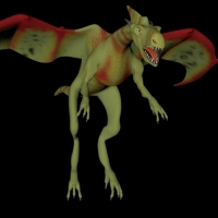 怪兽龙3D模型 Dragon