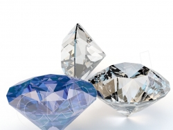 C4D钻石模型 Diamonds