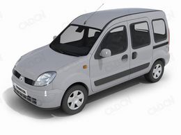 雷诺商务车C4D模型 Renault commercial vehicles 3D model