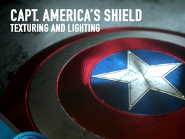 《美国队长》盾牌C4D模型 Films Captain America Shield