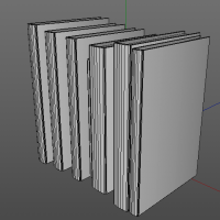 书3D模型08 book 3d models