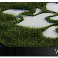 C4Dfor VRay Fur Grass:C4D草坪工程文件