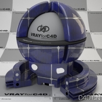 vray for c4d材质：Solor Pannel 001