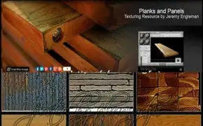 木板和面板纹理 Planks and Panels Texturing Resource by Jeremy Engleman