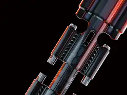 C4D实用工程第612季：科幻锁止动画C4D工程 C4D Project[Cinema4D - Octane]