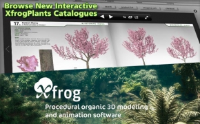 C4D植物生长制作插件 Greenworks XFrog v5.3 For Cinema 4D R16-R17
