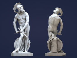 法国卢浮宫博物馆雕塑 philopoemen louvre museum