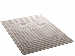 Feyyn经典米色长方形地毯3D模型素材下载Classic Beige Rectangular Rug by Feyyn