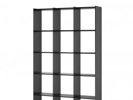 博纳多混沌书架组合13D模型素材下载Kaos Bookshelves Combination 1 by Bonaldo