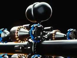 C4D实用工程第685季：旋转科幻金属机械设备C4D工程 C4D Project[Cinema4D - Octane]