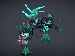 变异幽灵鸟游戏动物角色wickengryph